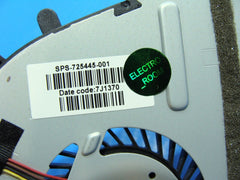 HP Envy TouchSmart 15.6" m6-k022dx Genuine CPU Cooling Fan w/Heatsink 725445-001