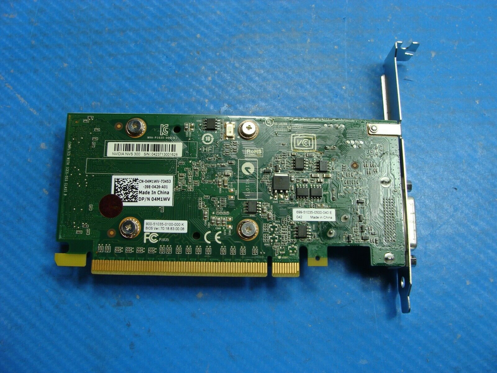 Dell Precision T5600 Genuine Desktop NVIDIA Quadro NVS 300 Video Card 4M1WV #2 - Laptop Parts - Buy Authentic Computer Parts - Top Seller Ebay