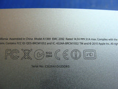 MacBook Air A1369 MC503LL/A MC504LL/A Late 2010 13" Genuine Bottom Case 922-9646 Apple