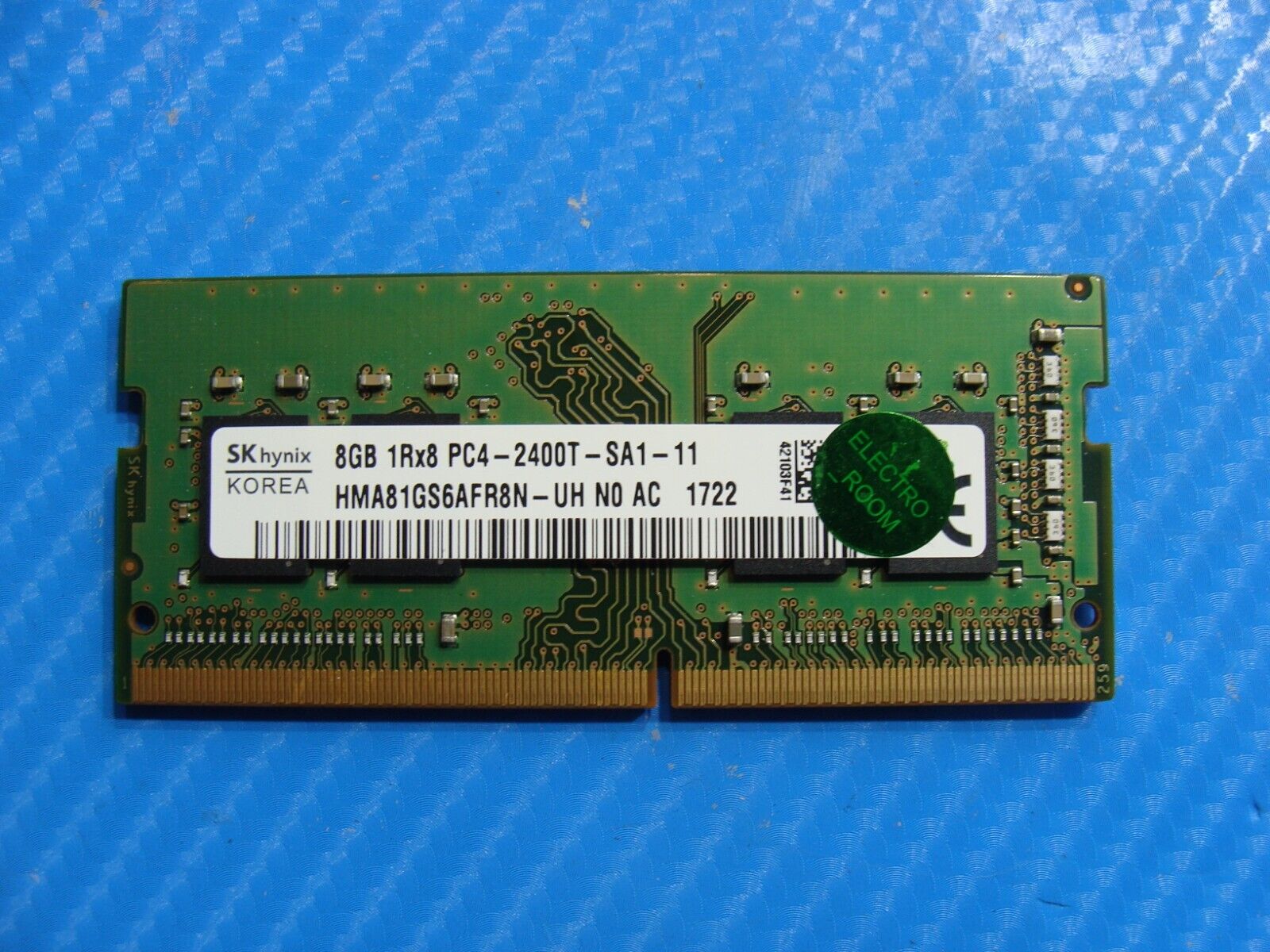 Lenovo X270 So-Dimm SK Hynix 8GB 1Rx8 Memory RAM PC4-2400T HMA81GS6AFRN-UH