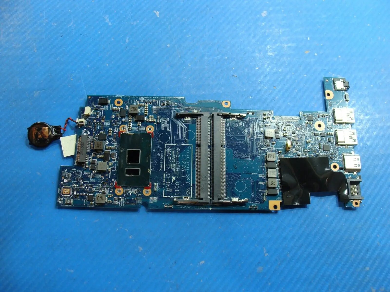 HP Pavilion x360 13.3” 13-s120nr i3-6100U 2.3GHz Motherboard 827822-601 AS IS