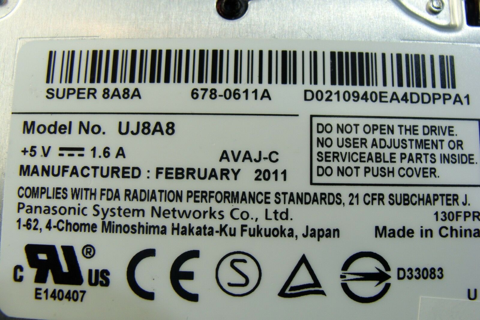 MacBook Pro A1286 MC721LL/A Early 2011 15