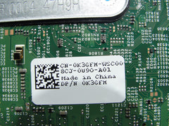Dell Latitude 13.3" 3390 2-in-1 Intel i5-8250u 1.6GHz Motherboard K3GFH AS IS