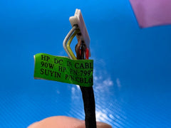 HP Notebook 255 G6 15.6" Genuine DC In Power Jack w/Cable 799749-Y17