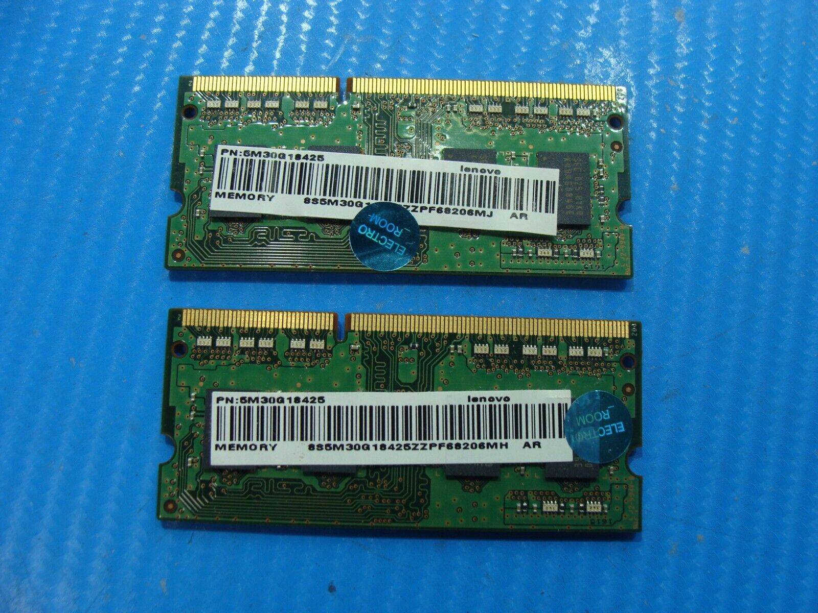 Lenovo 300-17ISK So-Dimm Samsung 8GB 2x4GB Memory PC3L-12800S M471B5173EB0-YK0 - Tested Computer Laptop Parts