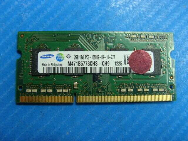 Samsung NP300E5C 2GB 2Rx8 PC3-10600S SO-DIMM Memory RAM M471B5773CHS-CH9 - Tested Computer Laptop Parts
