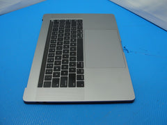 MacBook Pro A1707 15" 2016 MLH32LL/A Top Case Palmrest w/Keyboard Gray 661-06377