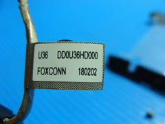 HP Notebook 15-f246wm 15.6" HDD Hard Drive Caddy w/Connector Screws DD0U36HD010 HP