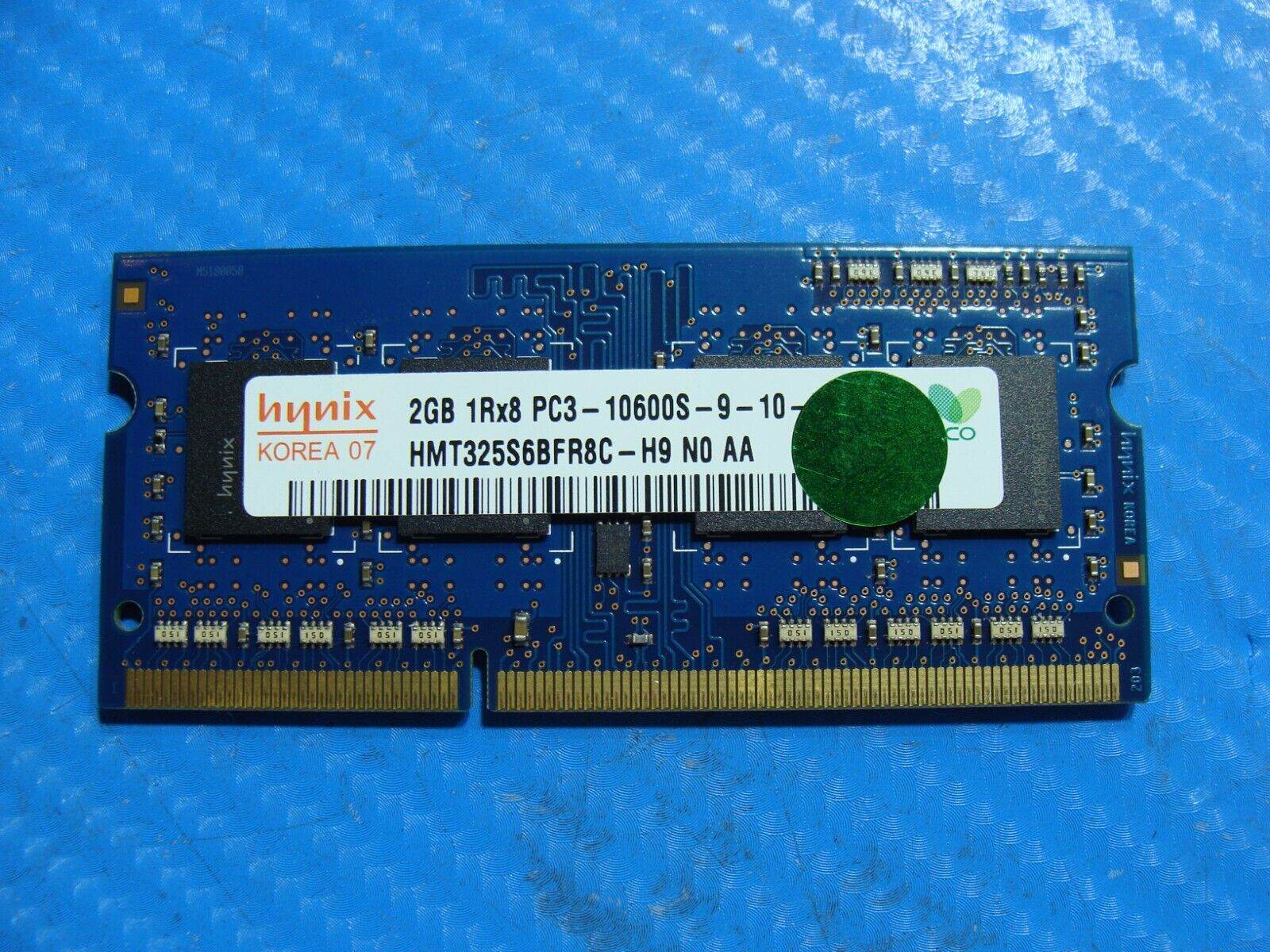 MacBook Pro A1286 Hynix 2GB 1Rx8 PC3-10600S SO-DIMM Memory RAM HMT325S6BFR8C-H9 - Tested Computer Laptop Parts
