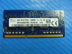 Dell 15.6" 15 7537 SKhynix SODIMM RAM Memory 2GB PC3L-12800S HMT425S6AFR6A-PB Dell