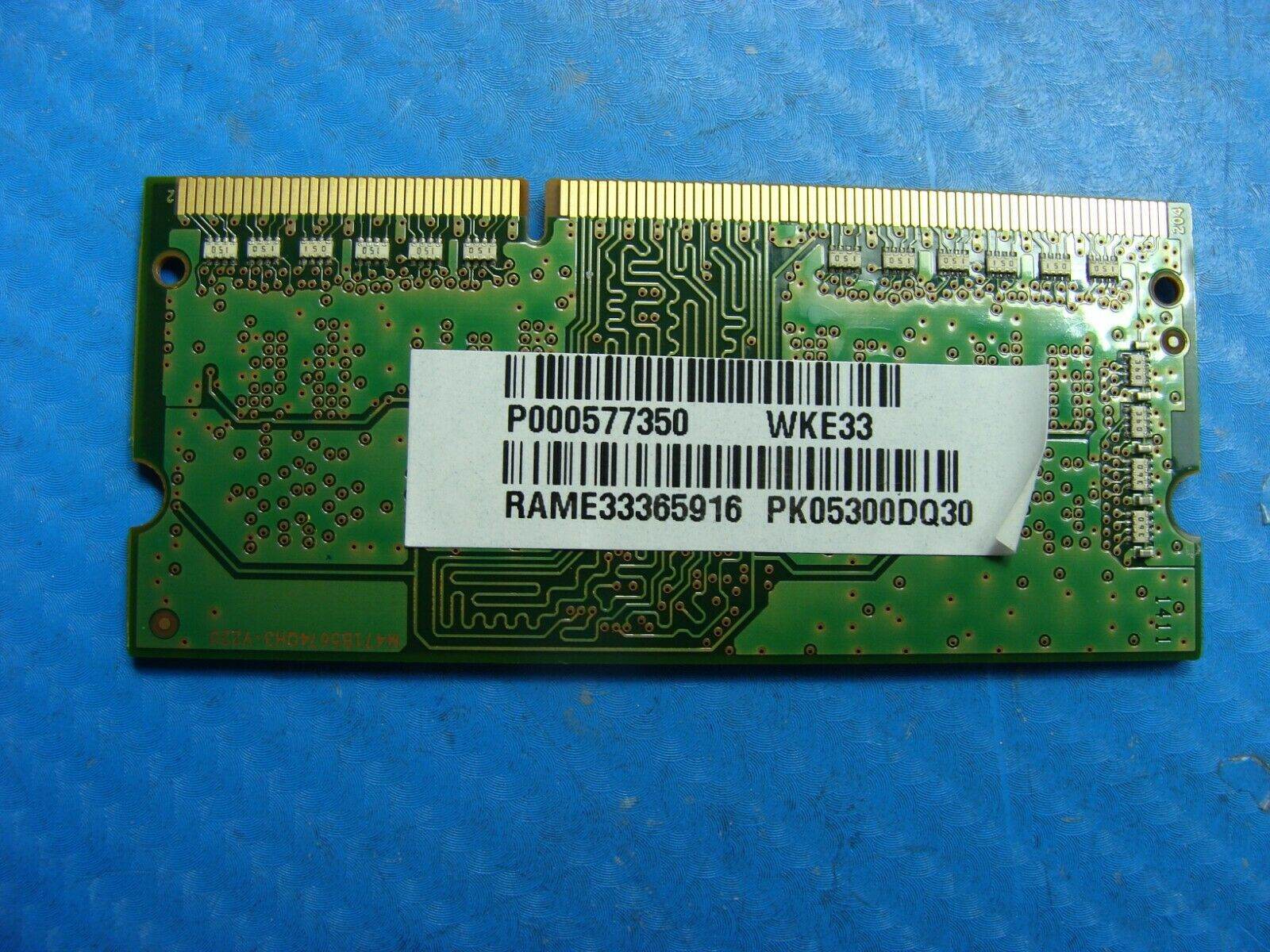 Toshiba C55-B5299 Laptop 2GB Memory RAM PC3L-12800S-11-13-C3 M471B5674QH0-YK0 - Tested Computer Laptop Parts