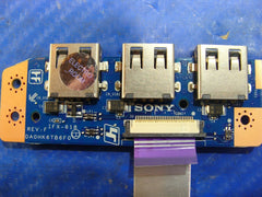 Sony Vaio SVE151G17M 15.6" Genuine Laptop USB Board w/ Cable DA0HK6TB6F0 ER* - Laptop Parts - Buy Authentic Computer Parts - Top Seller Ebay