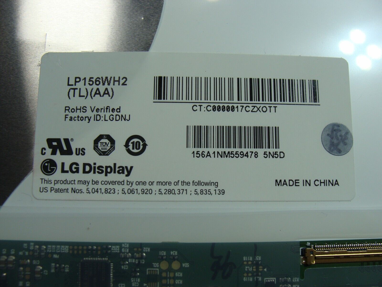 Toshiba Satellite L655 Series 15.6 HD LG Display LCD Screen LP156WH2 (TL) (AA)