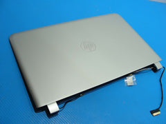 HP 15.6" 15t-ab000 Genuine Laptop Back Cover w/ Front Bezel Silver HP