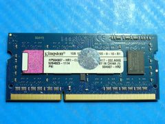 HP 2000-210US SO-DIMM KINGSTON 1GB Memory RAM 1Rx8 PC3-10600S HP594907-HR1-ELFE - Tested Computer Laptop Parts