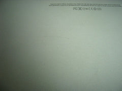 MacBook Air A1465 11" Mid 2012 MD224LL/A Bottom Case Silver 923-0121 