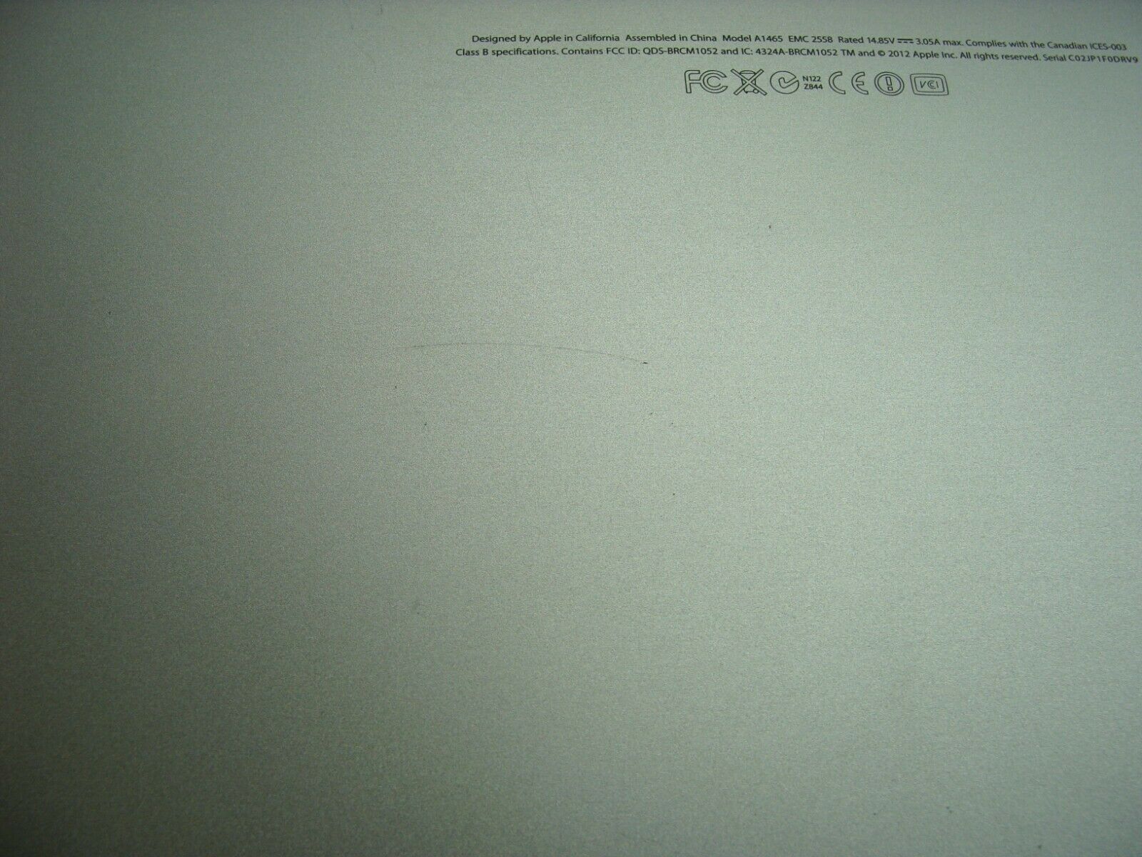 MacBook Air A1465 11