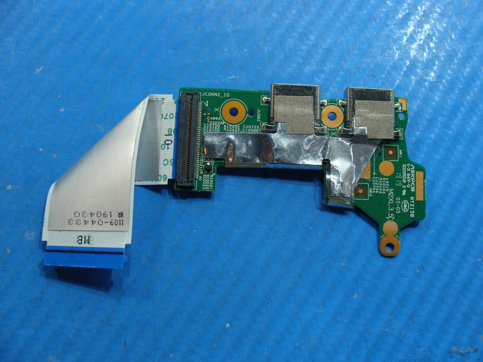Lenovo ThinkBook 15.6” 14S-IWL OEM Switch Button Dual USB Board w/Cable BH5884A