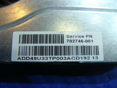 HP Chromebook 14-c050nr 14" Genuine Laptop CPU Cooling Fan 702746-001 HP