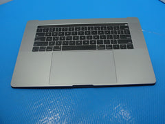 MacBook Pro 15" A1990 Mid 2019 MV912LL/A Top Case w/Battery Space Gray 661-13163