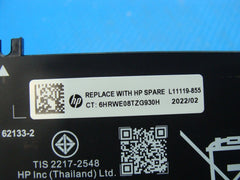 HP 15.6” 15-dw1053dx OEM Laptop Battery 11.4V 41.04Wh 3420mAh HT03XL L11119-855