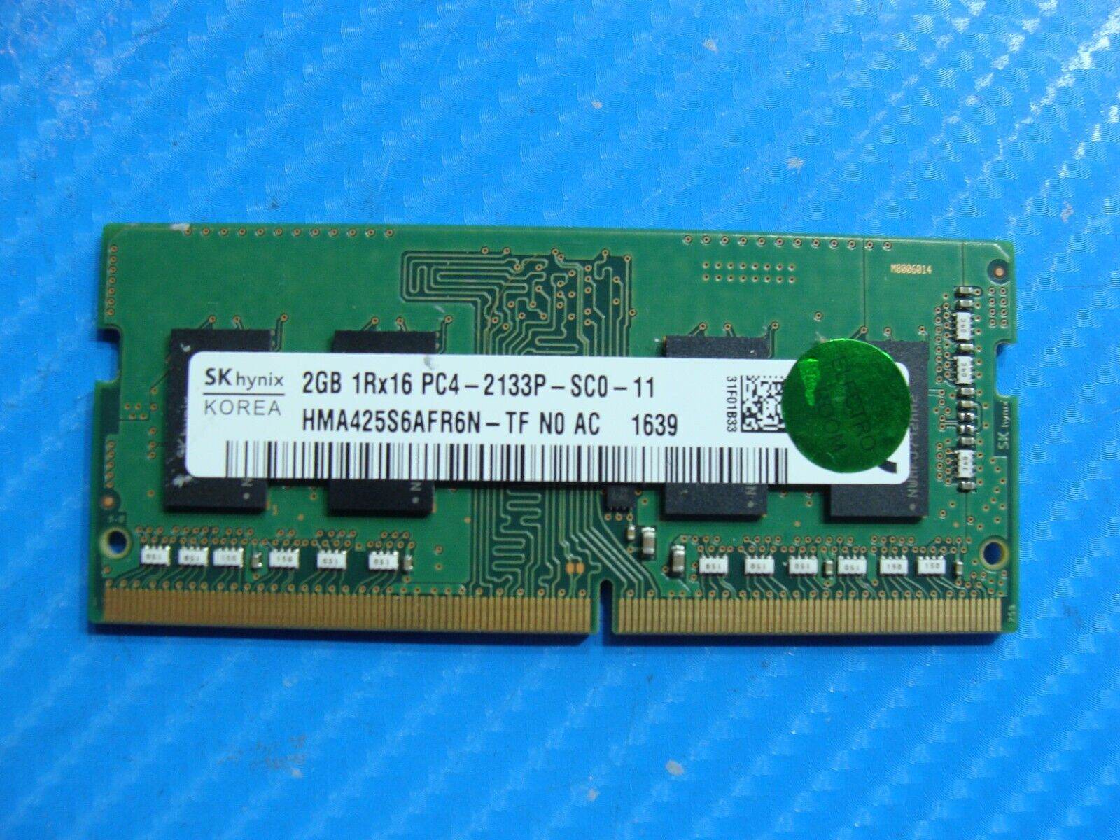 HP 17-x114dx SK Hynix 2Gb Memory RAM So-Dimm PC4-2133P HMA425S6AFR6N-TF - Tested Computer Laptop Parts