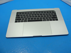 MacBook Pro A1990 Mid 2018 MR942LL/A 15" Top Case w/Battery Silver 661-10347