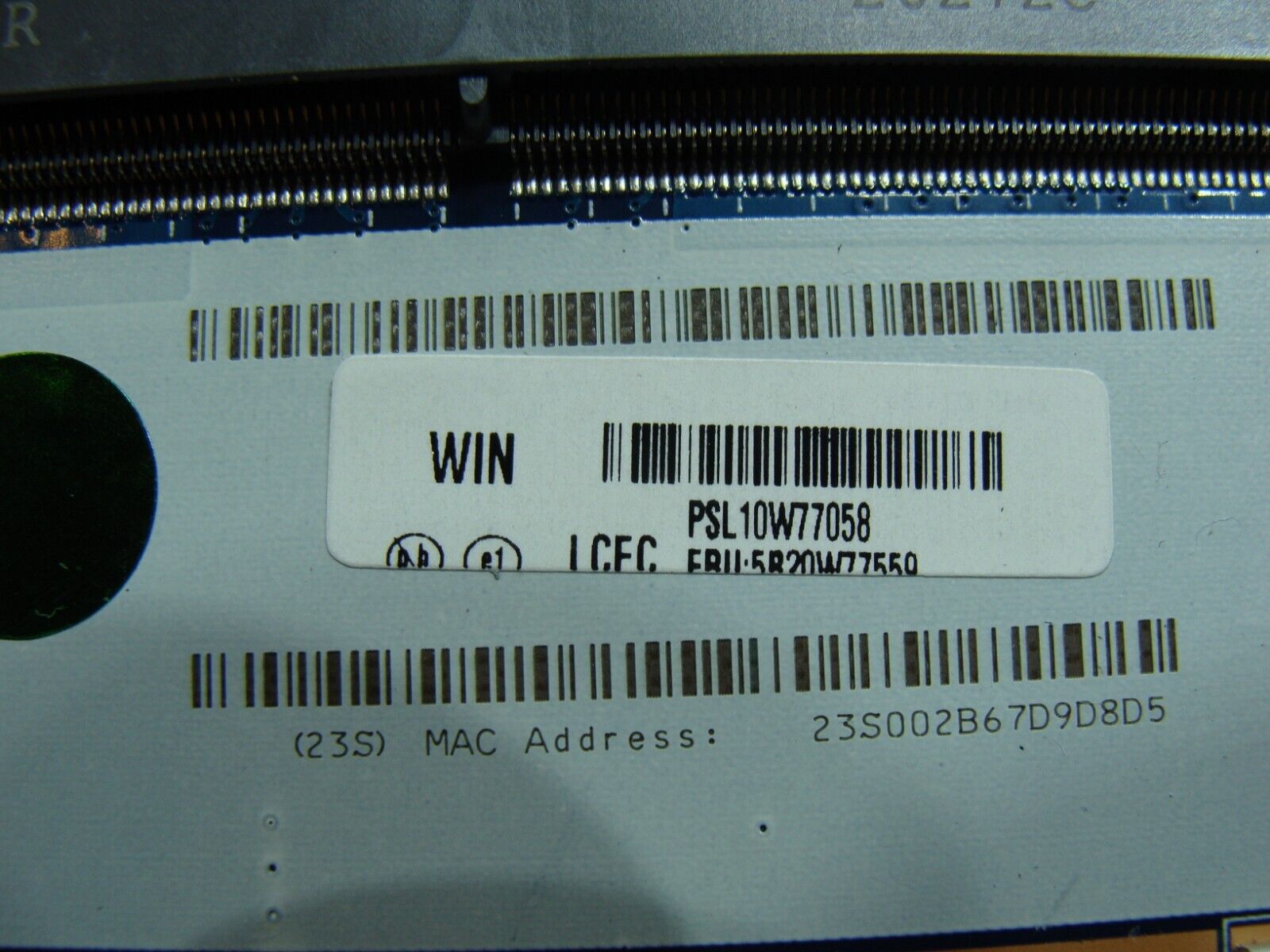 Lenovo Thinkpad E15 Gen2 15.6 AMD Ryzen R7 4700U 2GHz 8GB Motherboard 5B20W77559