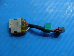 HP 15.6" 15-f222wm Genuine Laptop DC IN Power Jack w/Cable 730932-SD1