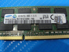 Dell 13 7359 Samsung 8Gb 2Rx8 pc3l-12800s SO-DIMM Memory RAM M471B1G73DB0-YK0 - Tested Computer Laptop Parts