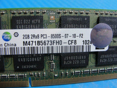 MacBook Pro A1278 Samsung 2GB 2Rx8 PC3-8500S SO-DIMM Memory RAM M471B5673FH0-CF8 - Tested Computer Laptop Parts