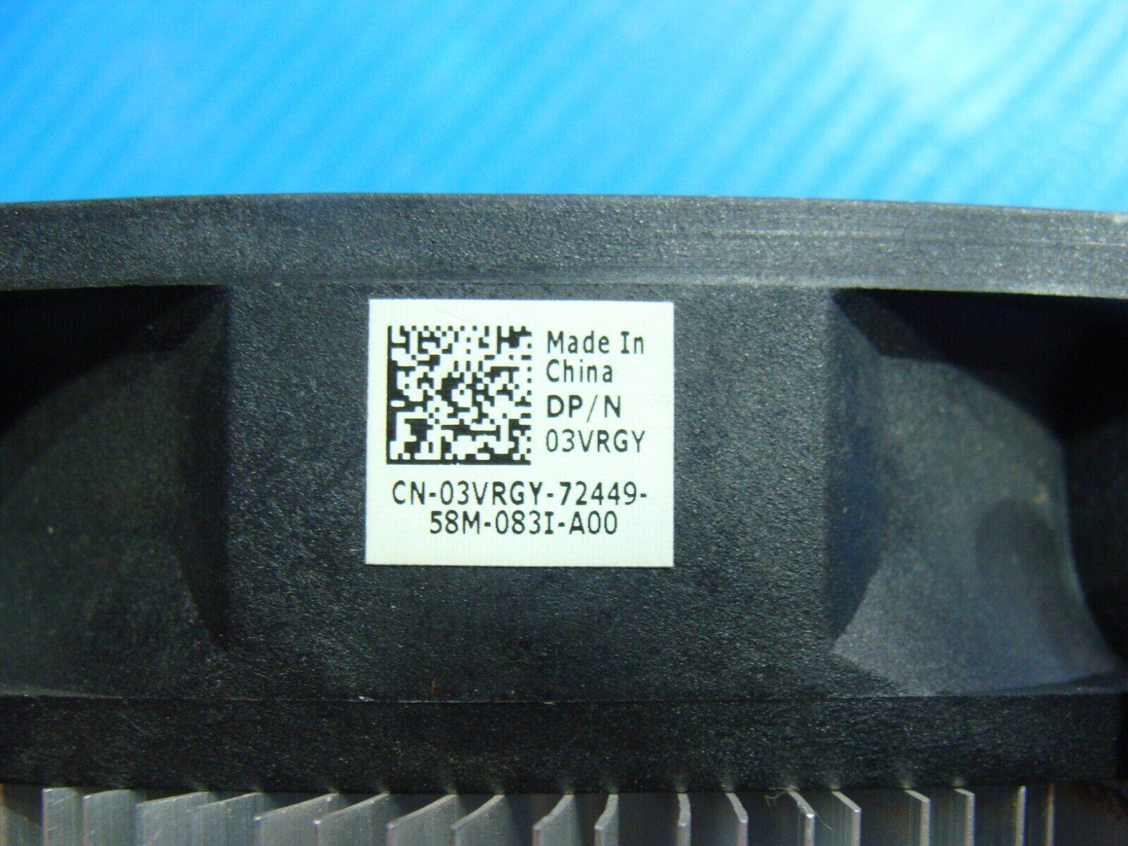 Dell OptiPlex 5040 Genuine Desktop CPU Cooling Fan w/Heatsink 3VRGY - Tested Computer Laptop Parts