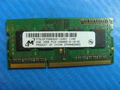 HP 14-1260se MICRON 2GB SO-DIMM Memory RAM PC3-10600S MT8JSF25664HZ-1G4D1 - Tested Computer Laptop Parts