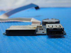 Dell Latitude 3500 15.6" Genuine IO USB Card Reader Board w/Cable G6V2T WCN4K