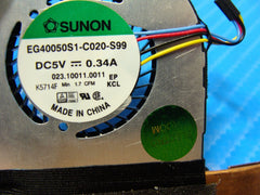 Dell Inspiron 11 3157 11.6" CPU Cooling Fan w/Heatsink 0JM58 460.00K09.0012