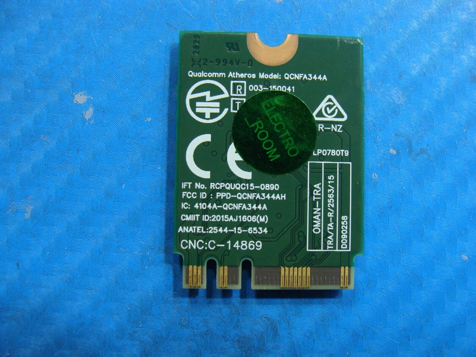 Dell Latitude 5410 14 Genuine WiFi Wireless Card QCNFA344A D4V21