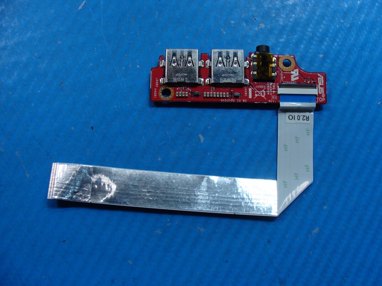 Asus ROG Zephyrus S GX531GS-AH76 15.6 Genuine Audio USB Port Board w/Cable