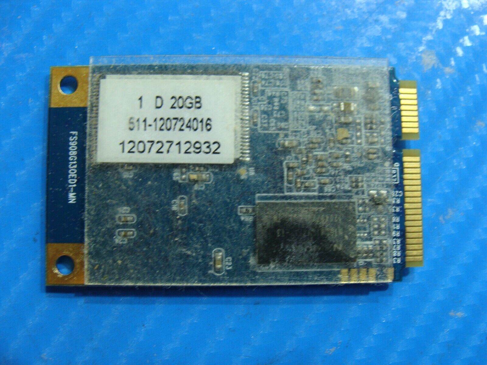 Acer Aspire S3-391 20GB SSD Solid State Drive SSE020GTTC0-S53 KN.0200Q.005 - Tested Computer Laptop Parts