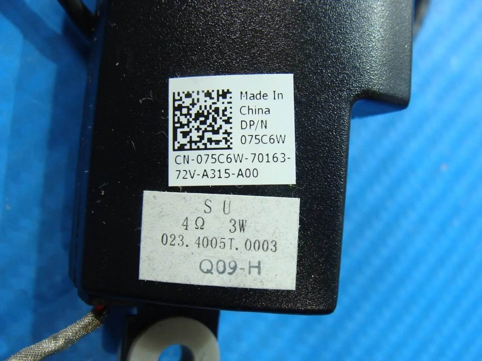 Dell Inspiron 24” 3452 AIO Desktop Left & Right Speaker Set 75C6W 023.4005T.0003 - Tested Computer Laptop Parts