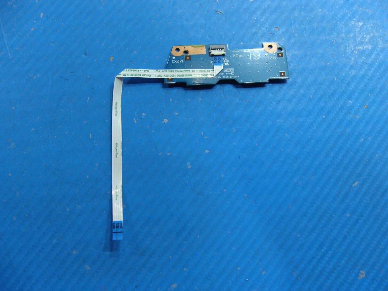 HP 17.3 17-by1033dx Genuine TouchPad Mouse Button Board w/Cable 6050A2979901