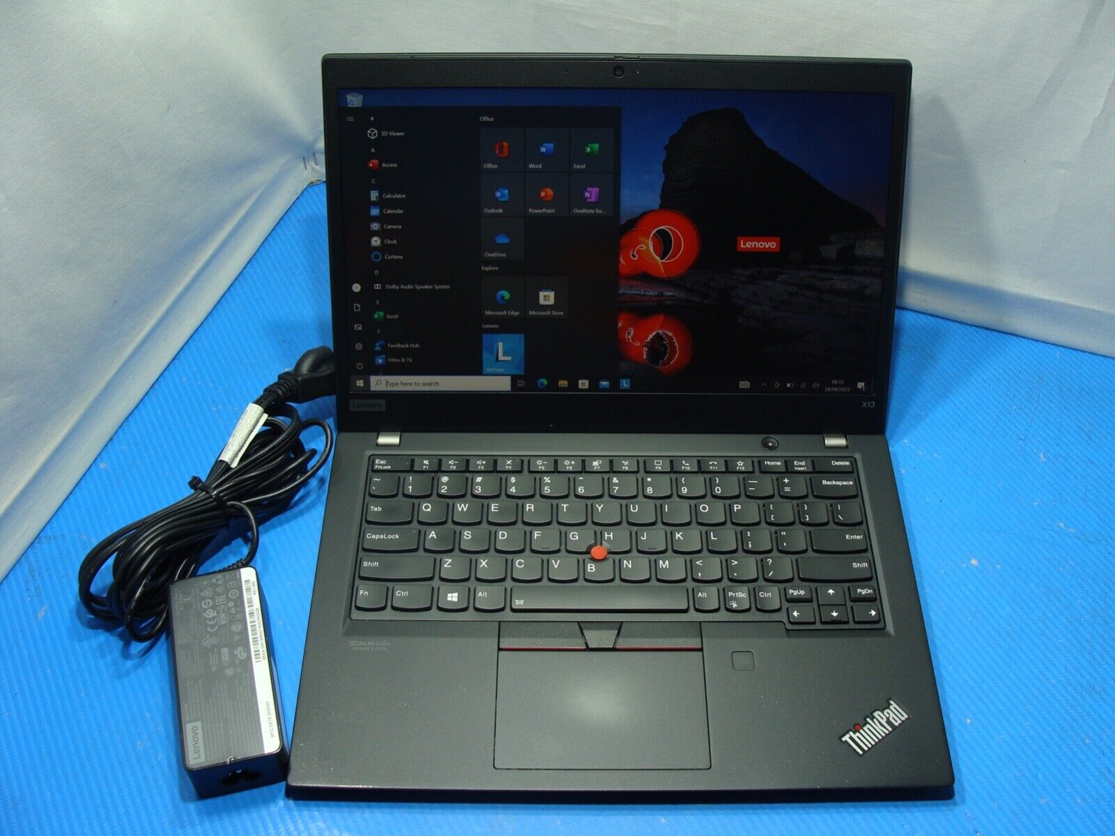 Warranty Lenovo ThinkPad X13 Gen 1 Laptop 512GB, i7 10th Gen, 1.8GHz Touchscreen