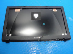 MSI Apache Pro 15.6" GE60 2QE Genuine Laptop LCD Back Cover w/Front Bezel Black