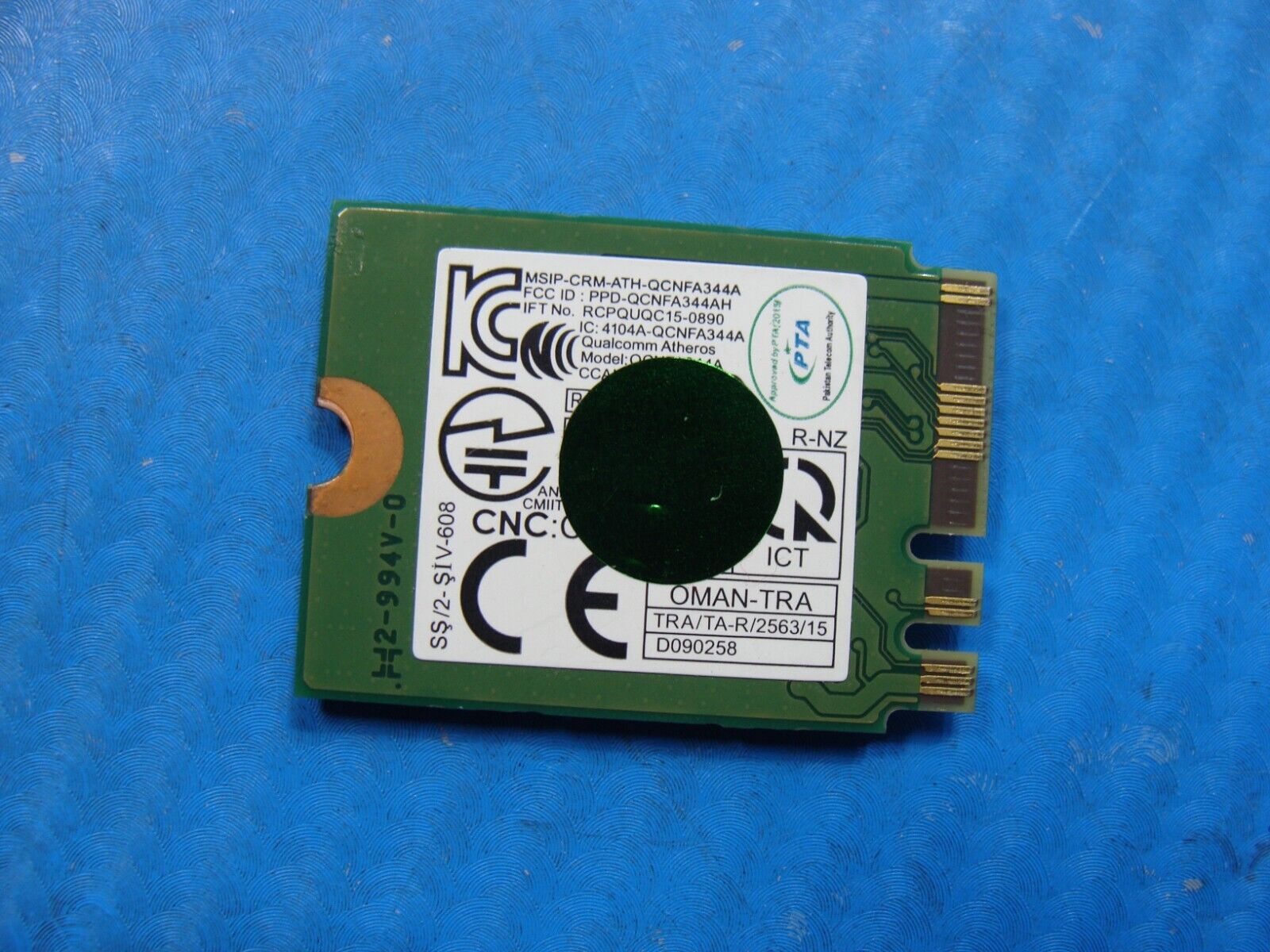 Dell Latitude 5490 14 Genuine WiFi Wireless Card QCNFA344A D4V21