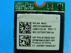 HP Notebook 15-da0041dx 15.6" Genuine Laptop Wireless WiFi Card RTL8821CE HP