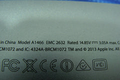 MacBook Air 13" A1466 Mid 2013 MD760LL/A Genuine Bottom Case 923-0443 #2 GLP* Apple
