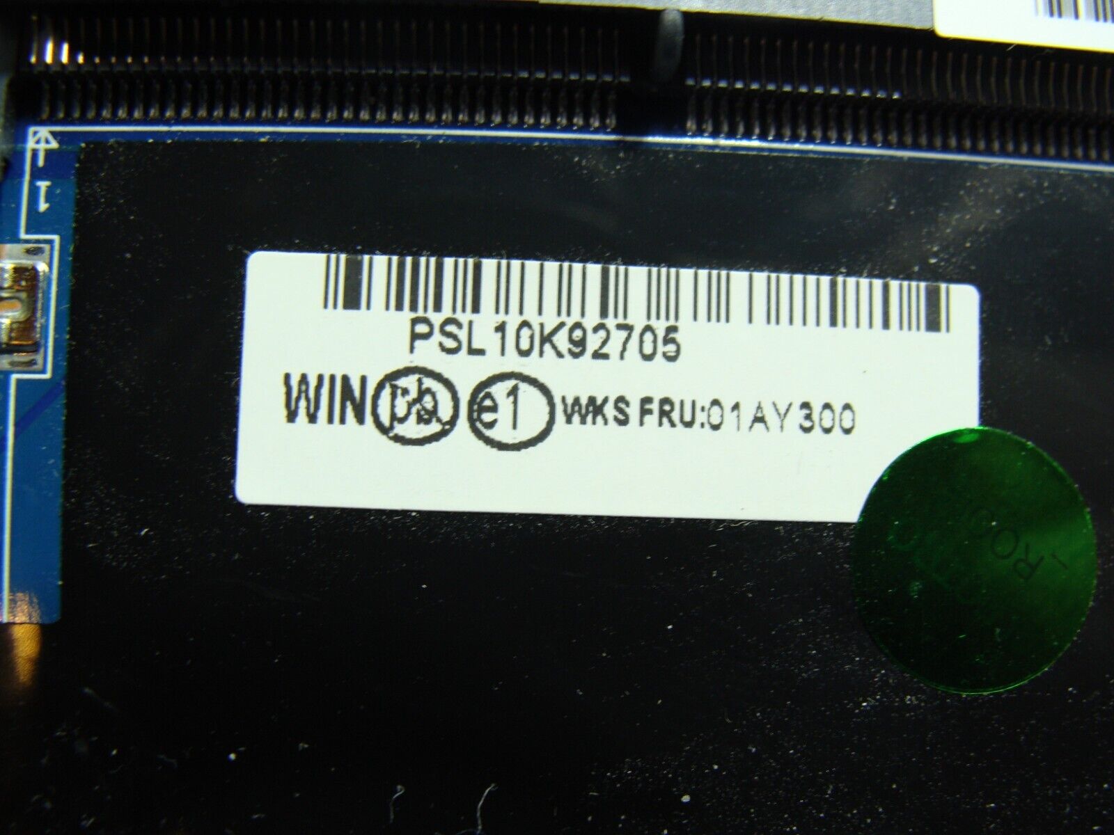 Lenovo Thinkpad T560 15.6 Intel i7-6600U 2.6GHz Motherboard 01AY300