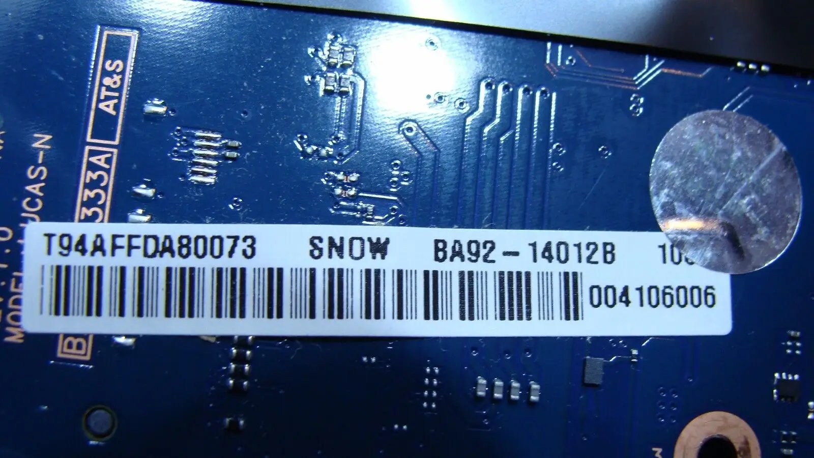 Samsung Chromebook XE303C12-A01US Exynos 5250 1.7GHz Motherboard BA92-14012B