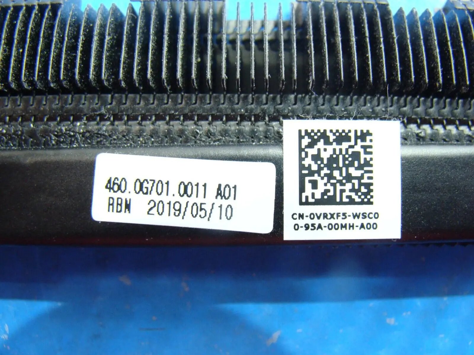 Dell Inspiron 15 5584 15.6 CPU Cooling Heatsink VRXF5 460.0G701.0011