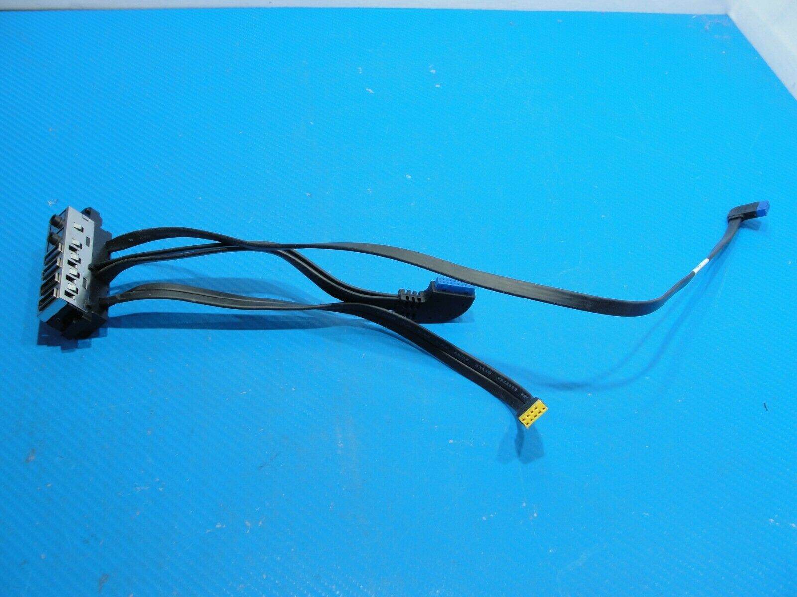 HP ProDesk 600 G1 SFF Genuine Desktop Front I/O Audio USB Assembly 711581-001 - Tested Computer Laptop Parts