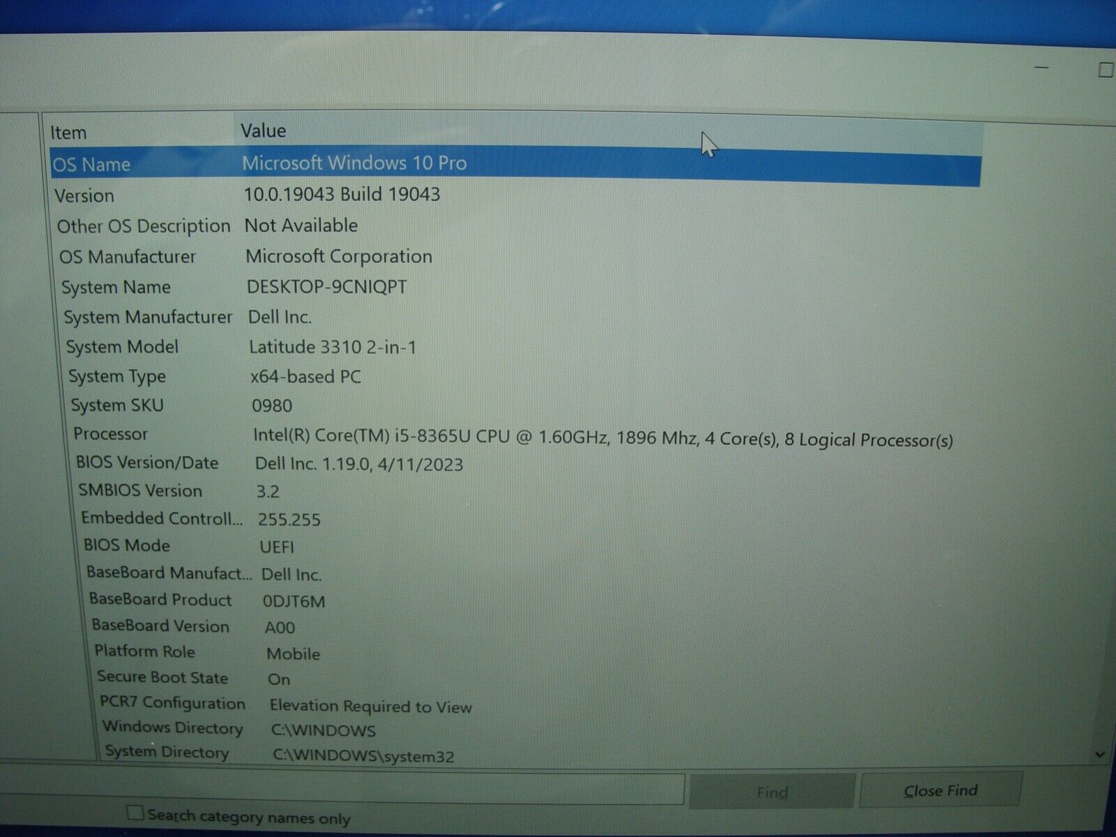Warranty Dell Latitude 13 3310 2-in-1 13.3FHD TOUCH i5-8365U 8GB RAM 256GB SSD